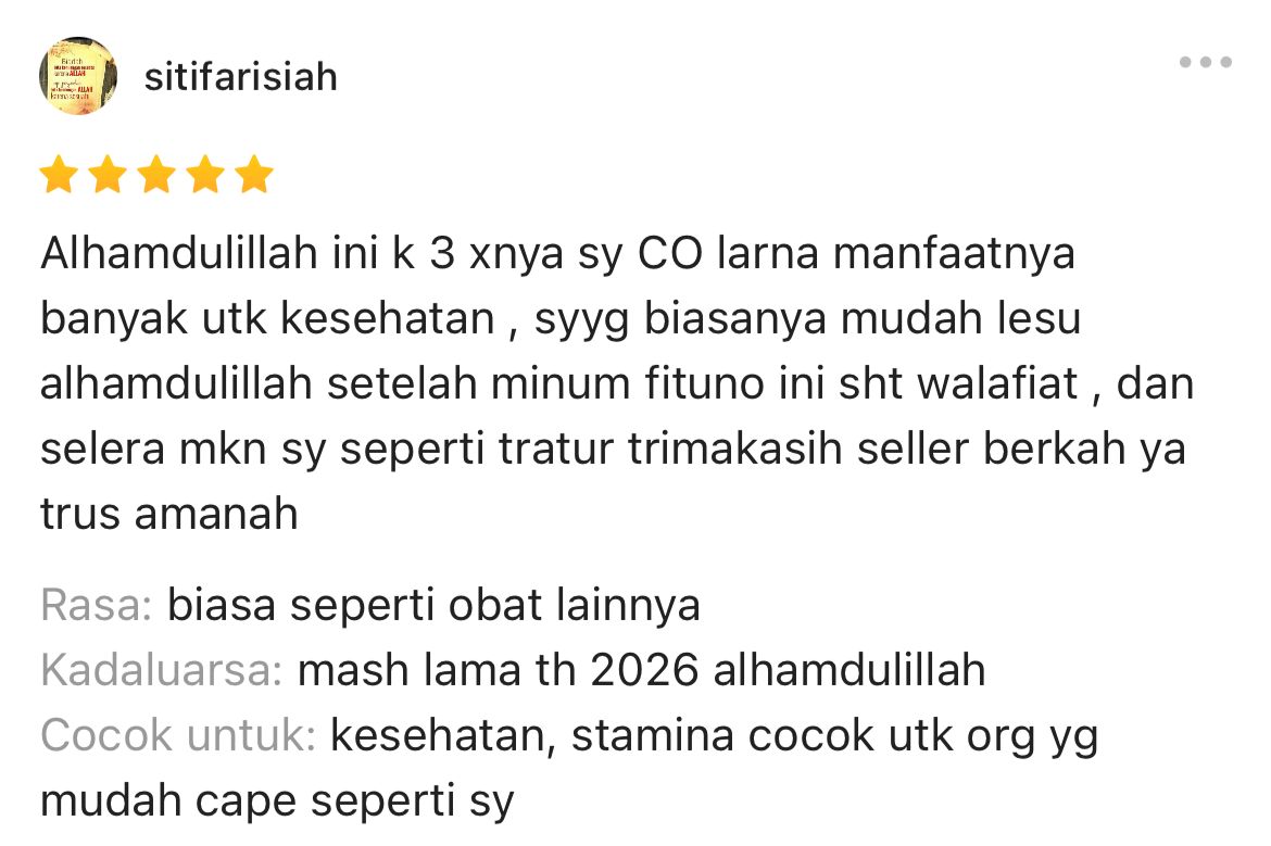 Testimoni pelanggan 1